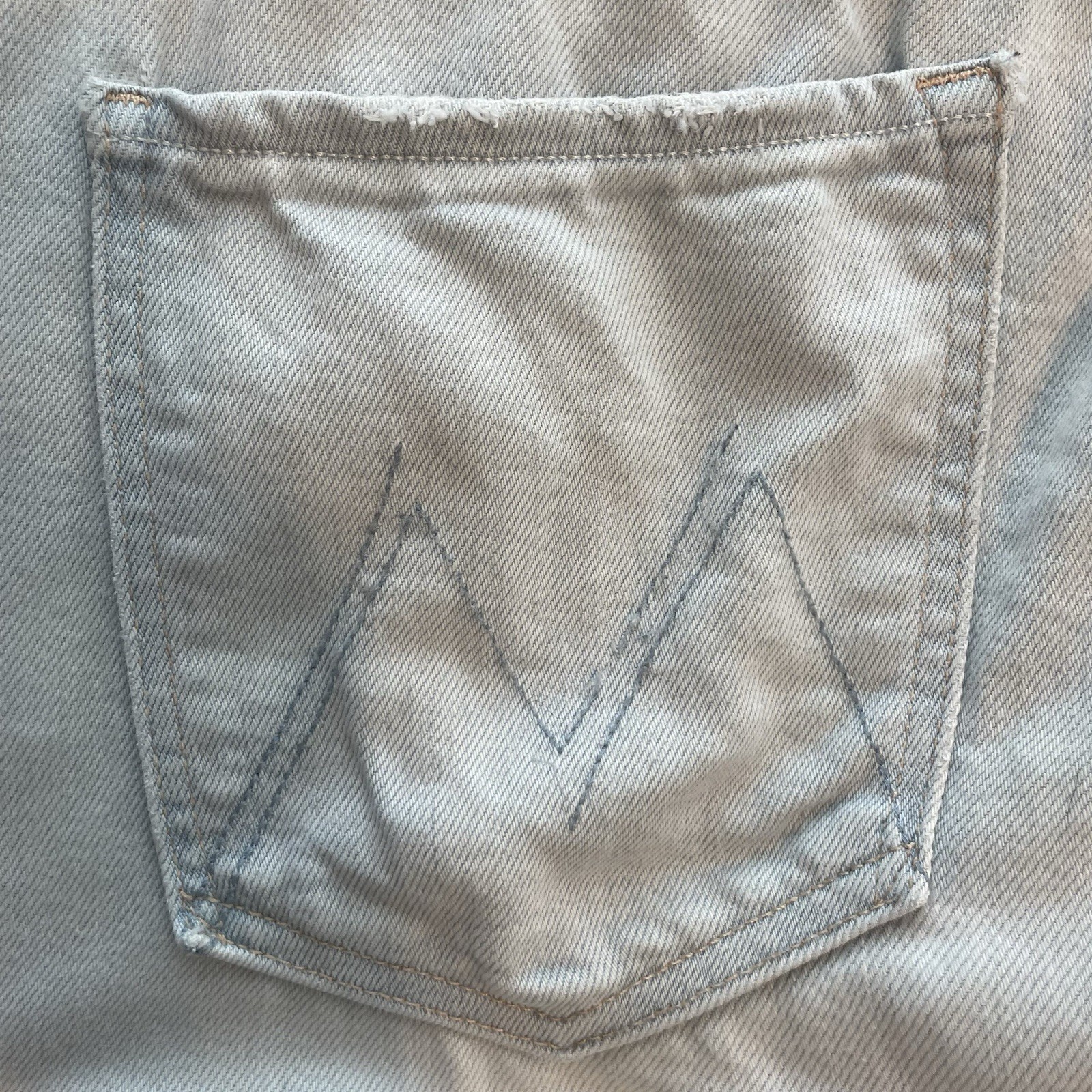 $265 MOTHER The PIXIE TOMCAT ANKLE Button Light P… - image 11