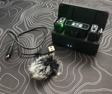 DJI Wireless Mic 2 TX 1 RX Charging Case 1 WindScreen Charging Cable