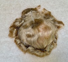 Beautiful Wig For Antique Doll- Would Fit 16 1/2 Inch Doll Head