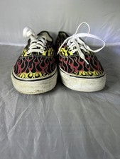 Size 10 - VANS Authentic Mash Up Flames