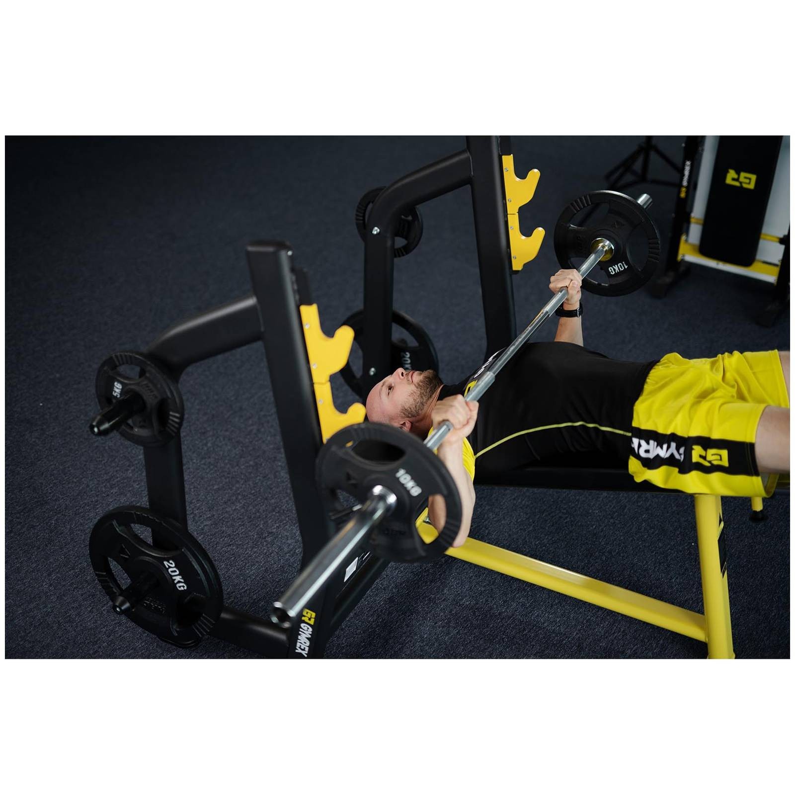 Panca pesi inclinata 135 kg panca declinata manubri foto 4