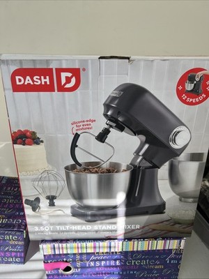 Dash Tilt-Head 3.5 qt.Stand Mixer 12 Speeds