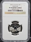 2003 S Silver Proof State Quarter 5 Coin Set NGC PF70 Ultra Cameo — photo 8