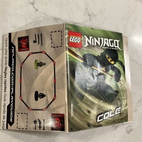 LEGO NINJAGO: Cole 2170 100% Complete w 5 Cards & Manual
