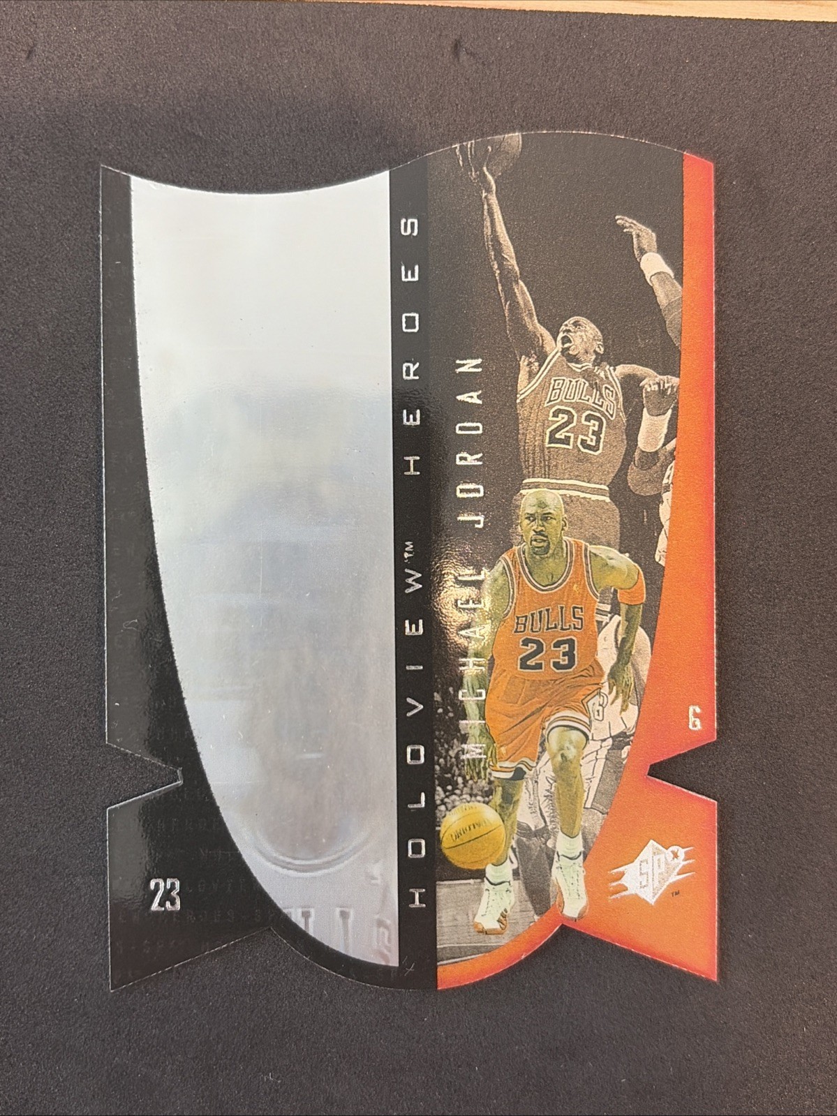 1997 Upper Deck Holoview Heroes Michael Jordan Die Cut Spx