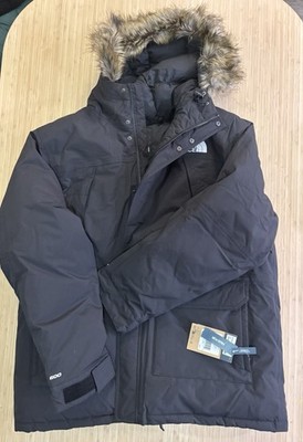 NWT Mens The North Face Mcmurdo 600-Down Parka Insulated Winter Jacket - Black