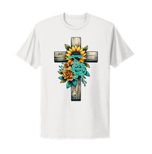 Jesus Cross Shirt Christian Religious Bible Faith Christ Church Gift T-Shirt 27