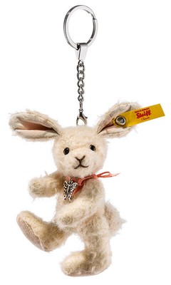 Steiff Tiny Rabbit Keyring - mohair 