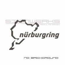 Nurburgring Decal Sticker Track Racing Jdm Euro Circuit Raceway Germany Pair