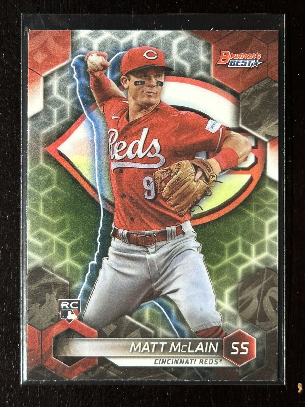 2023 Bowman's Best Matt McLain #39 Cincinnati Reds Rookie RC