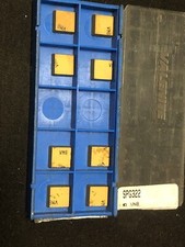 Qty. 8, Valenite SPG322 VN8 Carbide Turning Insert ISO SPGN090308. Made In USA