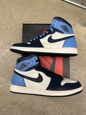 Jordan 1 Retro OG High Obsidian UNC 2019 Size 11 CLEAN W  display picture 1