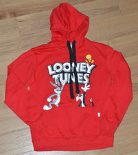 Looney Tunes Hoodie Sweatshirt Bugs Bunny Sylvester Tweedy Bird Women  s XS