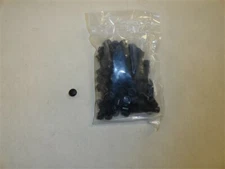 SCREW CAP BLACK PLASTIC PLUG 3/8" (SET OF 150) MARINE BOAT