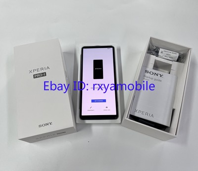 Unlocked Sony Xperia PRO-I 5G XQ-BE52,62,72 12/512GB 6.5'' Black Dual SIM Android