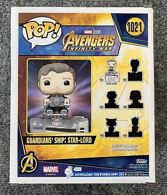 Boneco Funko Pop Marvel Infinity Guardians Ship Star Lord 1021 - Início