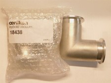 Oerlikon Leybold 18438 90° Mitered Elbow, DN 40 KF Aluminum 