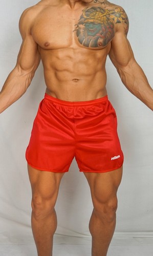 HIND RED RUNNING NYLON SHORTS | eBay