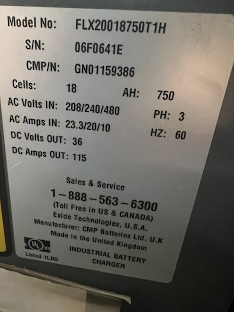 FLX200 - Forklift Battery Charger Industrial Power | eBay