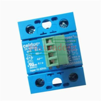 ONE NEW Solid State Relay SOB965660 24-600VAC 50A For Celduc