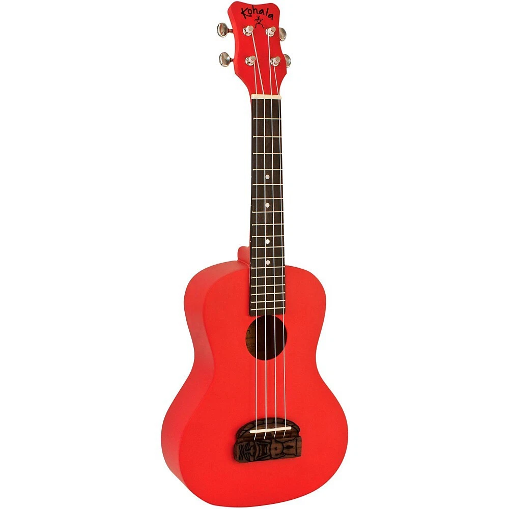 Kohala Tiki Concert Ukulele Red eBay