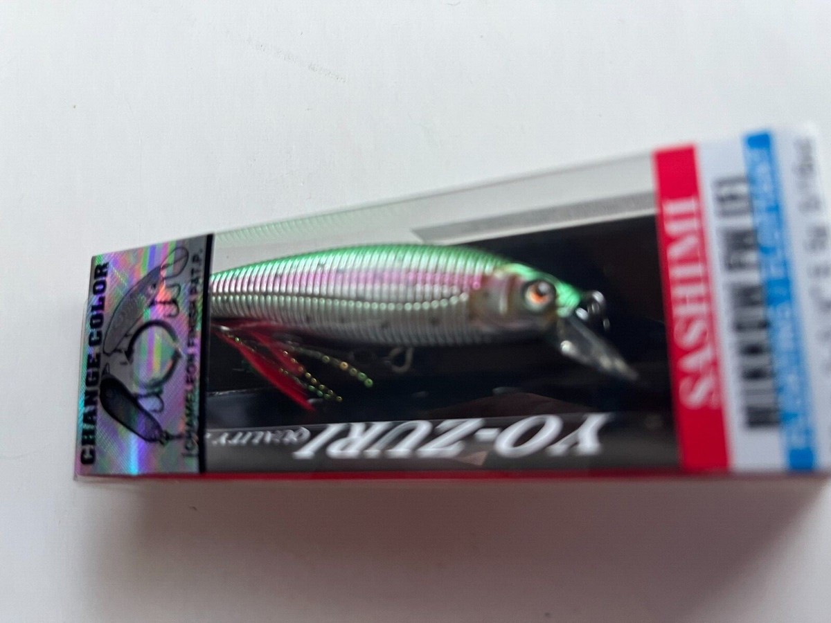 Yo-Zuri Sashimi Minnow Finesse Jerkbait Feathered Color Change X