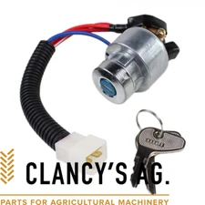 Kubota Starter Switch & 2 keys L3200, L3800, MX5000 etc TC020-31822