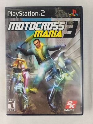 Motocross Mania 3 (Sony PlayStation 2, 2005) PS2 Complete In Box CIB