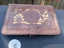 Vintage Leather Mexico Clutch