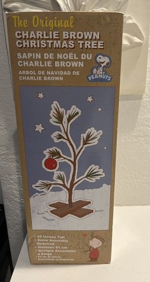 Vtg 2011 Peanuts The Original Charlie Brown Christmas Tree 24'' Tall
