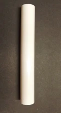 6" TALL WHITE PLASTIC CANDELABRA SOCKET CHANDELIER CANDLE COVER  7/8"O.D. 50267J
