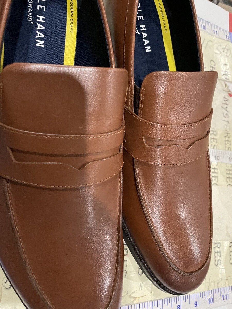 Cole Haan Grand+ Penny Loafer British Tan Leather Dress Shoes Men’s 11 M‎ C37351 Cole Haan Grand+ DRS Penny Loafer British Tan Leather Dress  main image 2