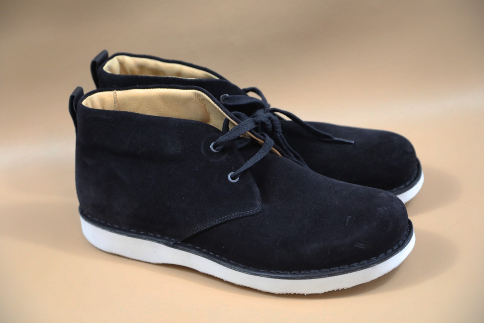 #313 Samuel Hubbard Free Plain Toe Suede Boots Size 9.5 | eBay