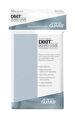 Ultimate Guard - Premium Sleeves for Board Game Cards Dixit (90)