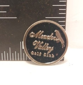 Meadow Valley Golf And & Country Club Golf Ball Marker Metal Course Magnetic