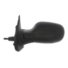 Fits Nissan Micra Mk3 K12 2002-2009 Manual Door Wing Mirror Black Passenger Side