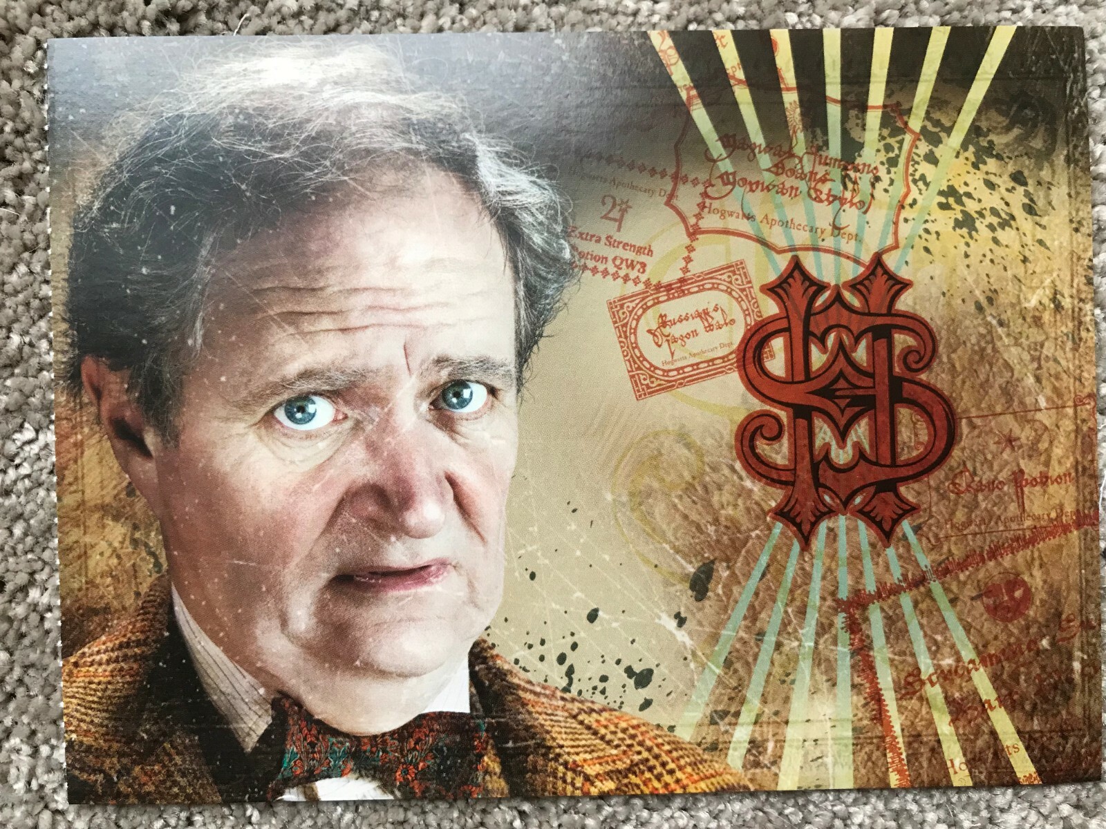 Postal de Harry Potter y el Misterio del Príncipe - Maestro de Pociones Horace Slughorn