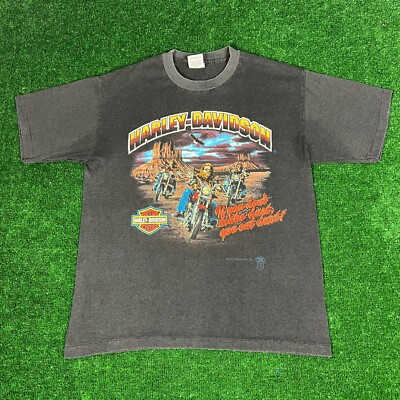 80s Harley-Davidson Tシャツ 1980s VINTAGE 80s HARLEY DAVIDSON MOTORCYCLES BIKER T-SHIRT MEN SZ