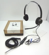 Plantronics HW520-HIS Stereo Headset Bundle for Avaya1600 9600 series IP Phones