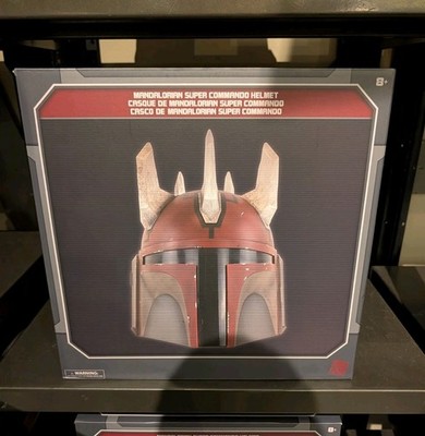 2026 Star Wars Galaxy s Edge Maul Mandalorian Super Commando Helmet NEW SEALED