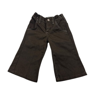 Vintage Lil Wrangler Brown Western Jeans Pants Size 1