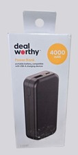 Deal Worthy 4000 mAh Portable Power Bank With USB-A Compatibility DC 5V/2.1A Out
