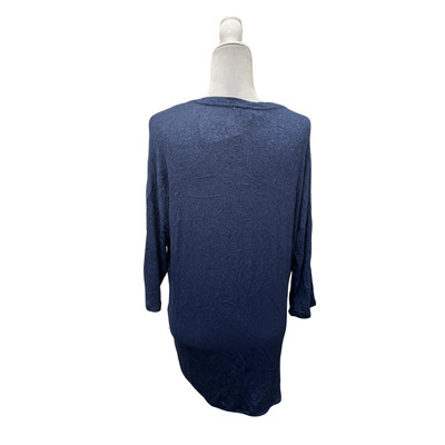 Philosophy Women's Blue V-Neck Top - M - Casual Shirt