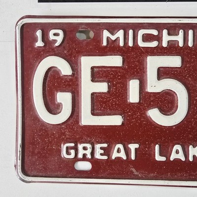 【レア商品 1】アメリカ ナンバープレート ライセンスプレート ミシガン州 MICHIGAN 
