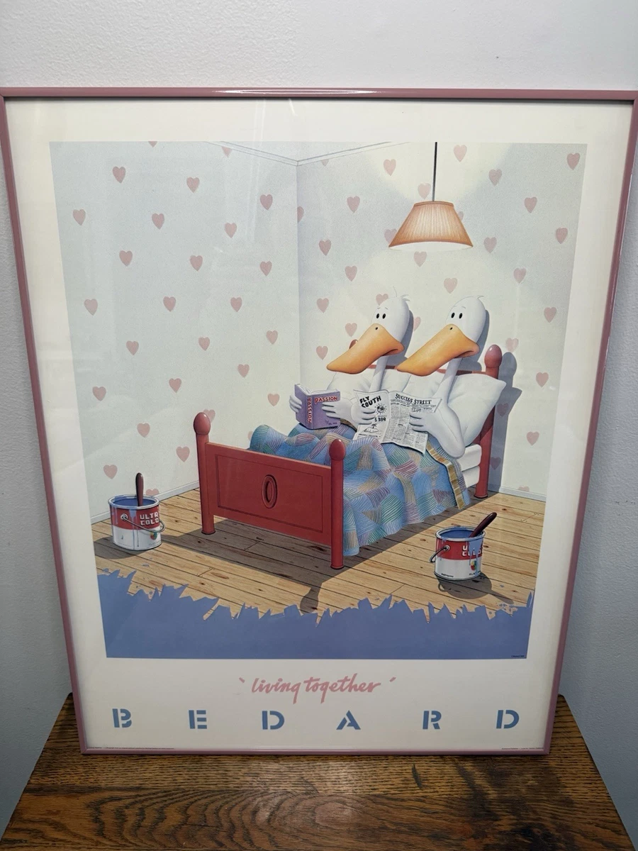 ☆ビンテージ☆マイケル・ベダード　Living Together ポスター　額付 Michael Bedard Art Prints for sale | eBay