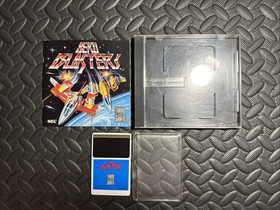 Aero Blasters TurboGrafx-16 (Case, Manual, Game Sleeve, HuCard)