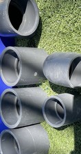Lot of 6 CPVC SCH 80 Fittings   3" Couplings  Elbow  2" Coupling  Elbow