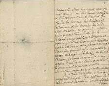 KING LOUIS PHILIPPE (FRANCE) - AUTOGRAPH LETTER FRAGMENT SIGNED