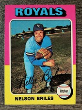 1975 Topps Mini #495 Nelson Briles (EXMT)