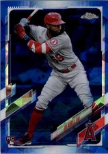 2021 Topps Chrome Sapphire Baseball Card Pick (Base)